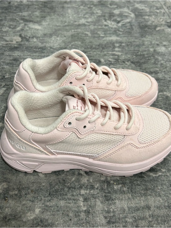 Darc Sport Shoes - Darc Sport Women's Baby Pink Lace-Up Athletic Sneakers